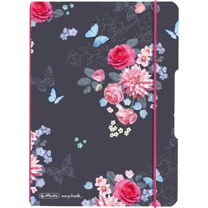 Блокнот HERLITZ FLEX LADYLIKE FLOWERS, A5, 40 листов 50021512