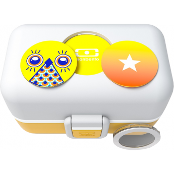 Ланч-бокс HERLITZ MONBENTO MB TRESOR, горчичный