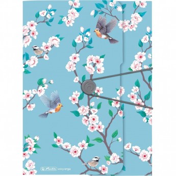Папка с резинкой HERLITZ A4 LADYLIKE BIRDS