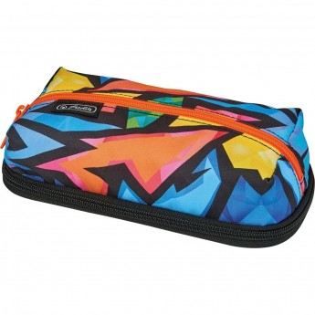 Пенал-косметичка HERLITZ CLEVER PACK, NEON ART