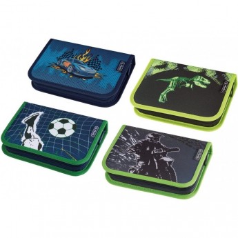 Пенал пустой HERLITZ BOYS MIX 1, 4 мотива